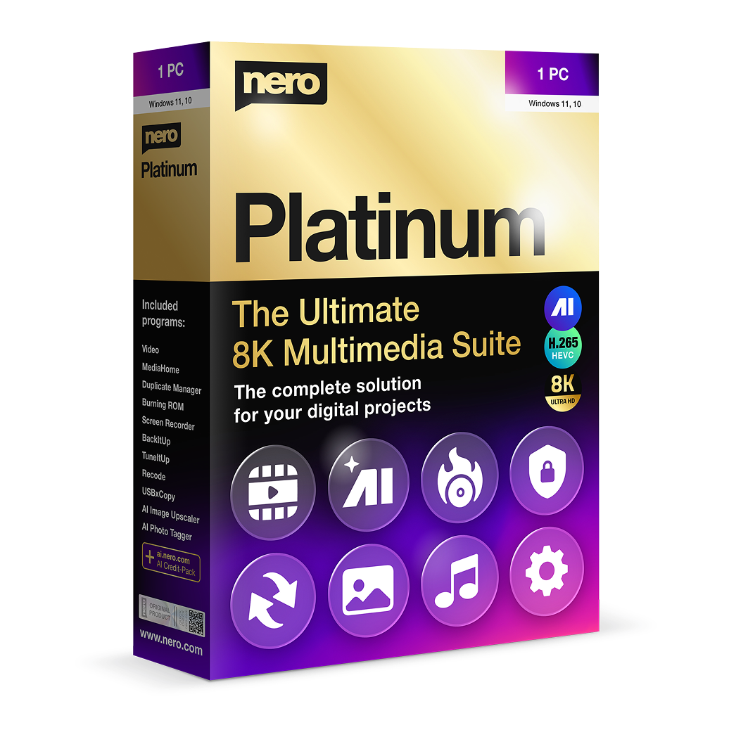 Nero Platinum Box Bottom