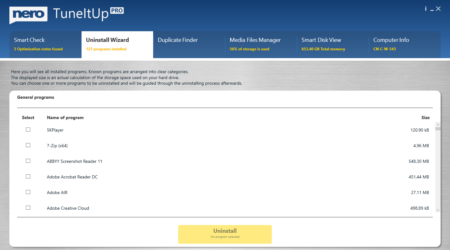 Nero USBxCopy 2026 - Screenshot